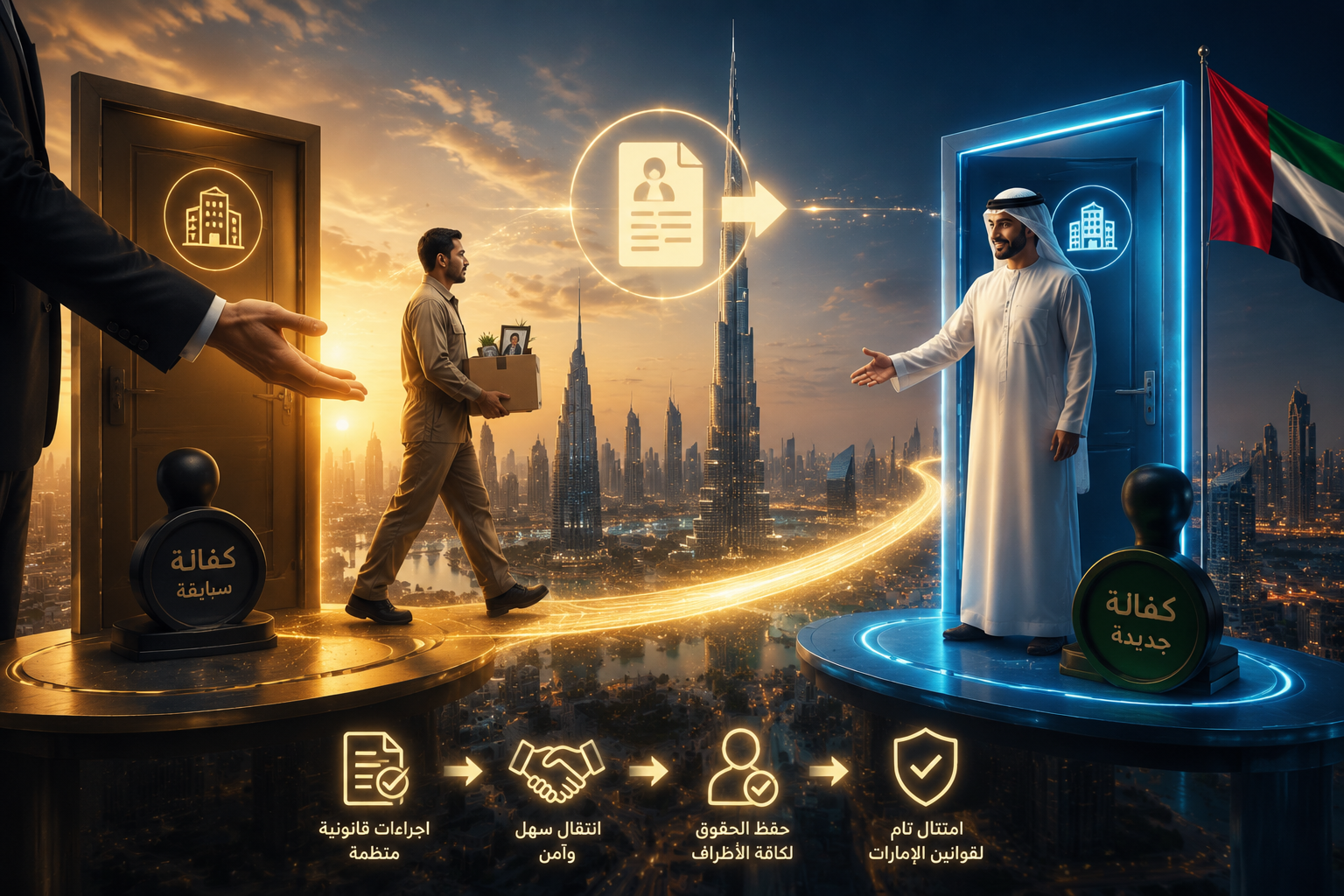 نقل الكفالة في الإمارات