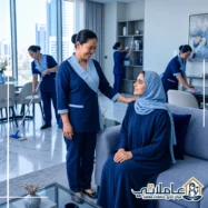 عاملات تنظيف بالساعه في ابوظبي