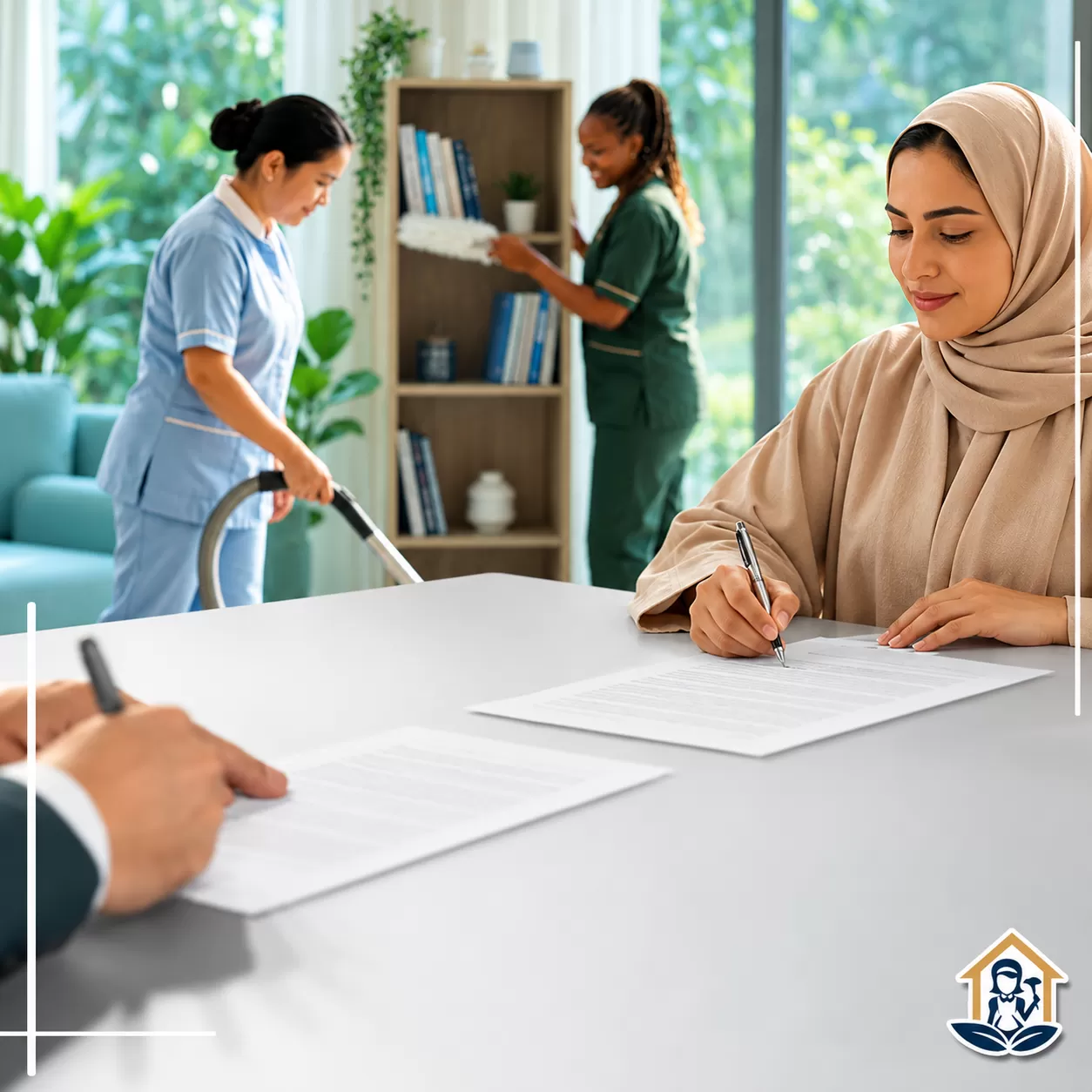 عاملات تنظيف بالساعه في الشارقة لخدمة المنازل وتنظيم الأعمال